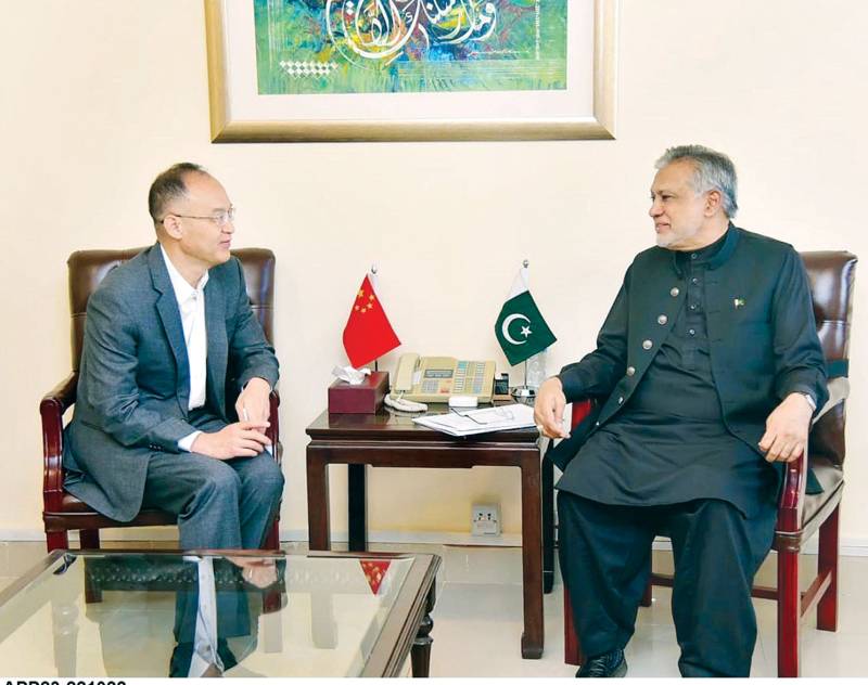 Dar, Nong Rong discuss PM’s visit to China