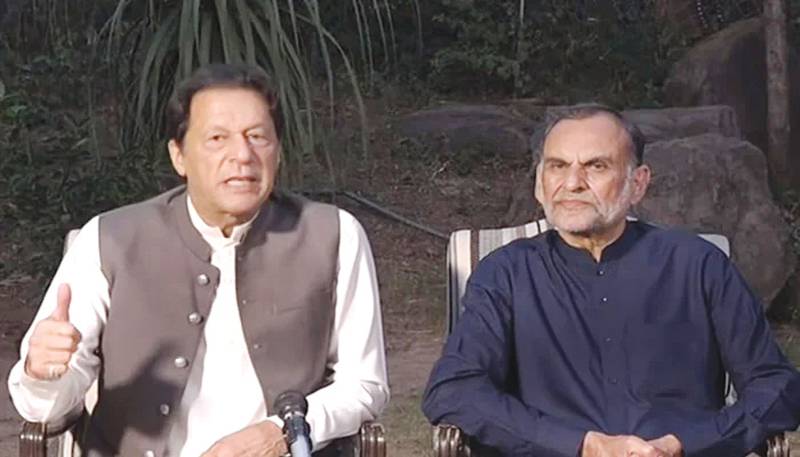 Imran says will announce date for long march next week