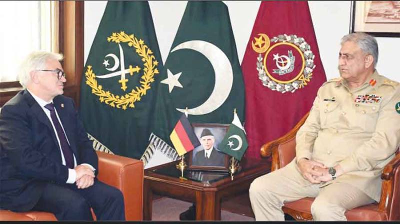 Pakistan attaches great importance to its relations with Germany: COAS