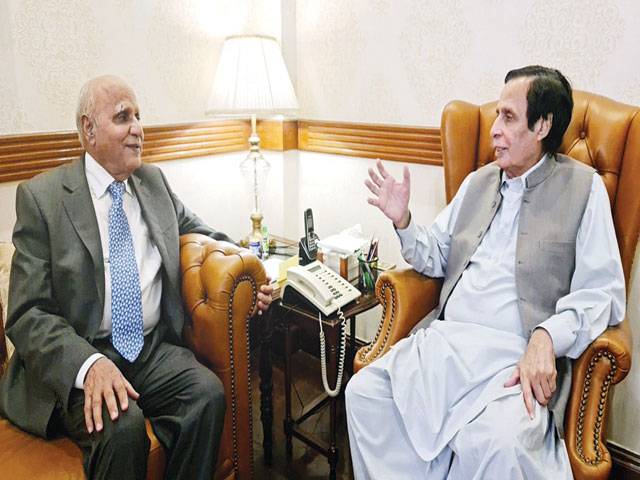 CM Elahi, Sir Anwar Pervaiz discuss investment prospects in Punjab