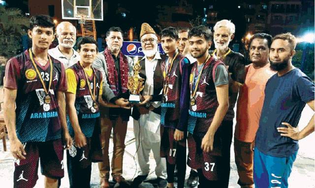 Arambagh BC wins 3rd Gatorade U-18 Basketball trophy