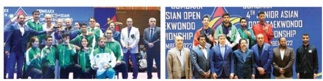 Iran win 4th Combaxx Asian Open Taekwondo Championship