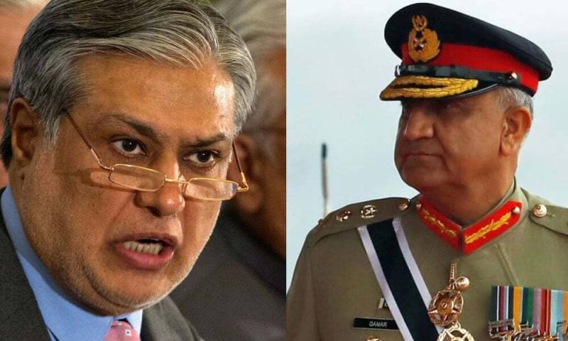 Dar takes notice of tax data leak of army chief ’s family