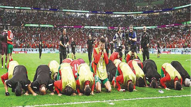 Bono stars as Morocco become only Muslim country to reach World Cup 2022 quarterfinals