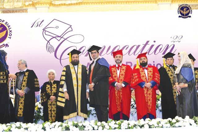 Convocation of University of Sialkot held