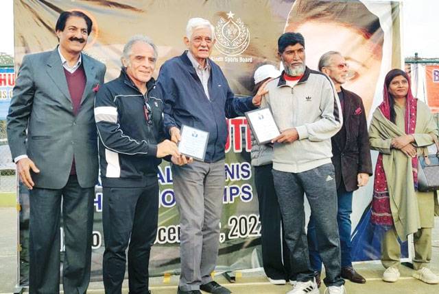 Shoaib, Sarah, Bilal win BB Shaheed Tennis titles