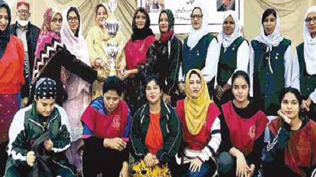 Aram Bagh win BB Shaheed Girls Basketball Tournament