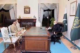 COAS briefs PM on security situation