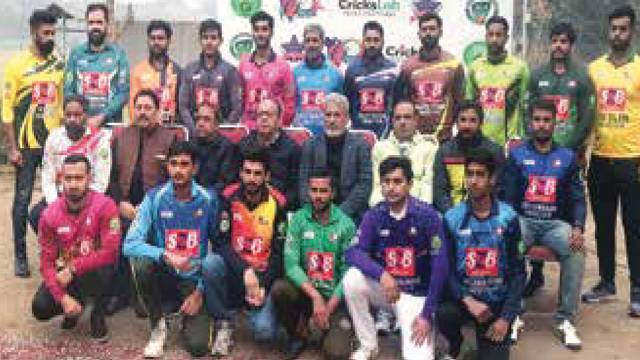 Kits launching ceremony of 20-K Cup T20 Cricket Tournament held