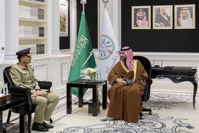 COAS, Saudi Defence Minister emphasise strategic partnership