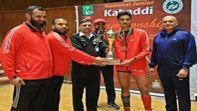 Pak Army win National Jr Asian Style Kabaddi C’ship