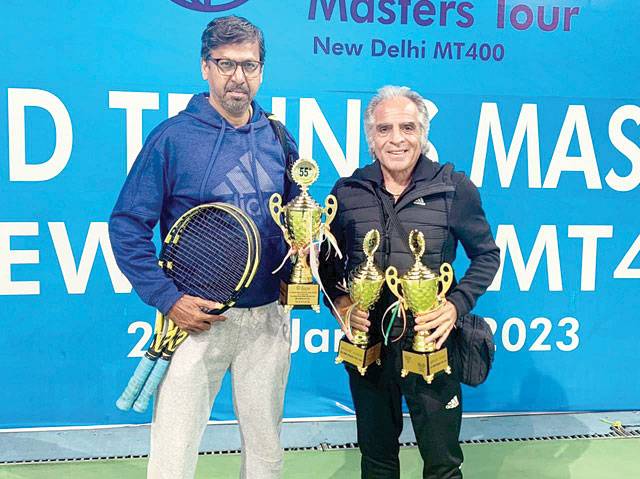 Malik lifts ITF World Masters 55+ singles, doubles titles in India