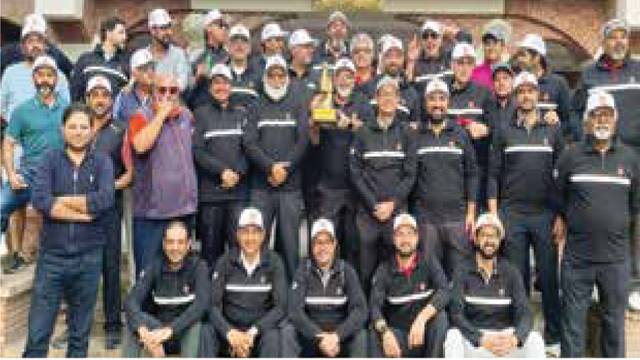 Lahore Gymkhana Golf Team victorious in Inter Club Golf 2023