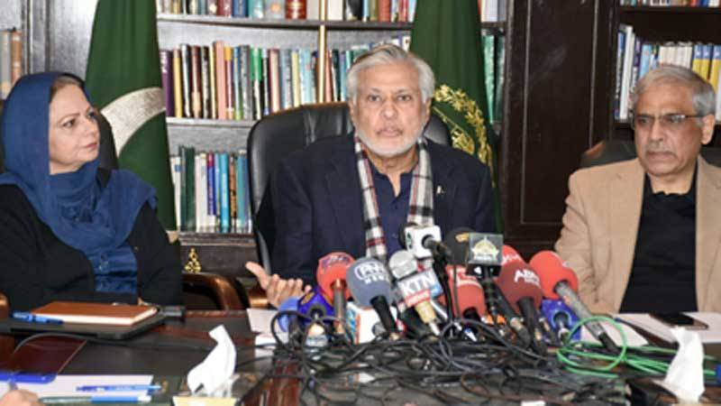 Dar announces Rs170b taxes in mini-budget to seal IMF deal