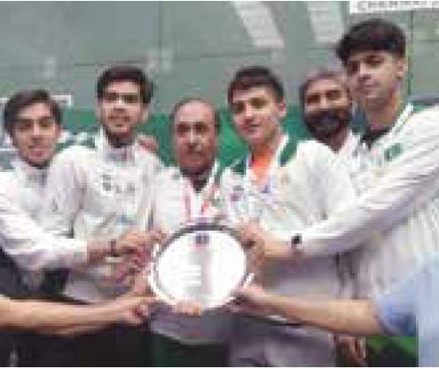 Wapda’s Noor helps Pakistan win Asian Junior Squash trophy