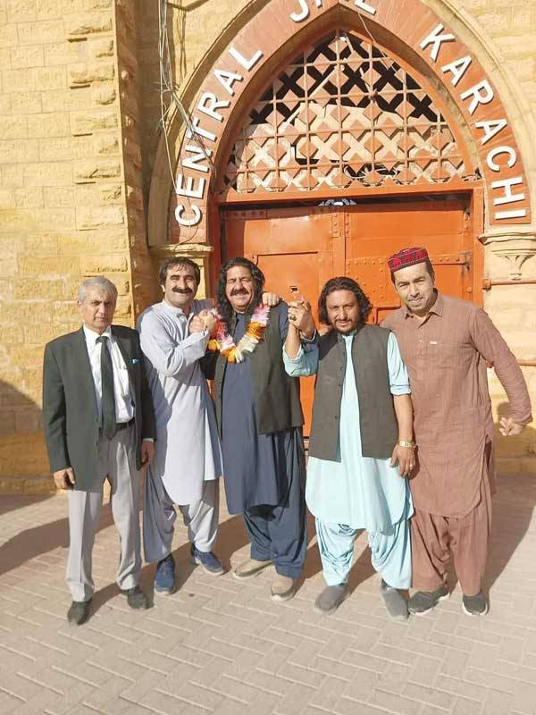 MNA Ali Wazir released from Karachi jail after more than 2 years