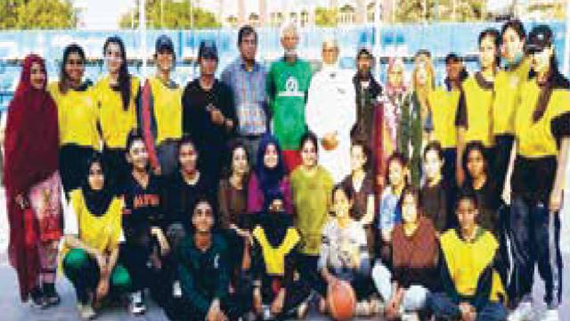 6th Commissioner Karachi Cup girls basketball final today