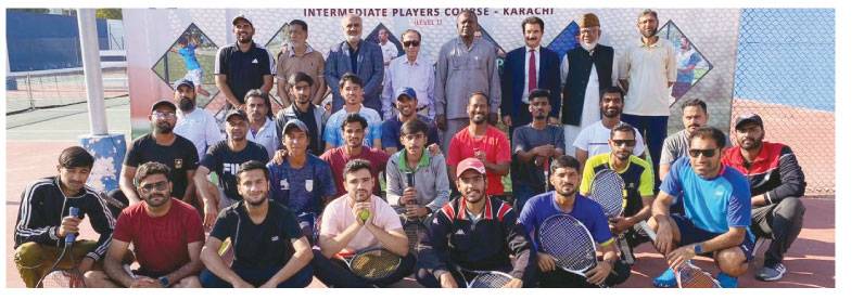 ‘CBI Course to help improve standard of tennis coaching in Sindh’