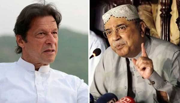 Zardari says will never hold talks with Imran Khan