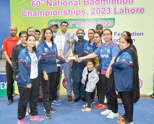 Three more titles for Wapda in National Badminton C’ship