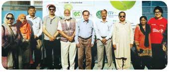 Beach tennis events held in 9th Indus Pharma National Tennis Championship