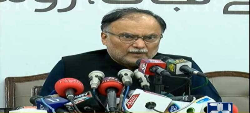 No talks with PTI unless it stops smear campaign against army, says Ahsan Iqbal