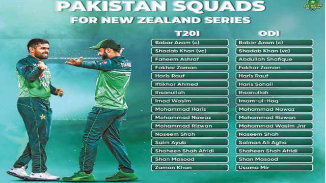 Senior players return as PCB names squad for home NZ tour