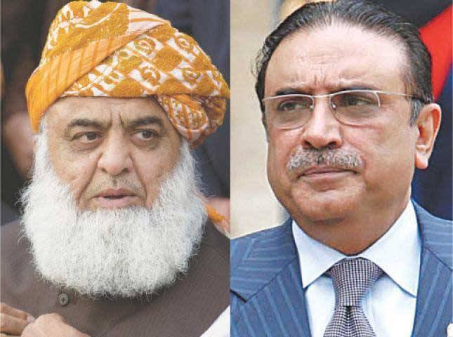 Zardari, Fazl say flexibility cannot be one sided