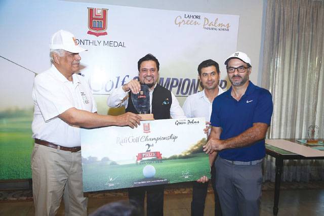 Ali Nadim wins Lahore Gymkhana Monthly Medal Golf title