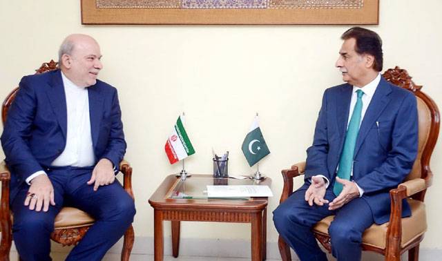 Iranian deputy minister calls on Ayaz Sadiq