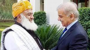 Maulana Fazl meets PM Shehbaz