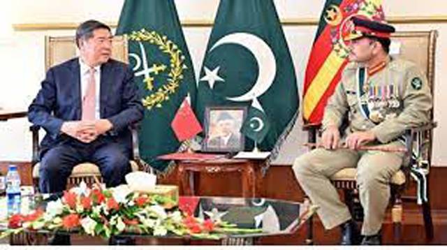 Chinese Vice Premier, COAS discuss bilateral cooperation