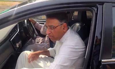 Asad Umar secures pre-arrest bail in cipher case