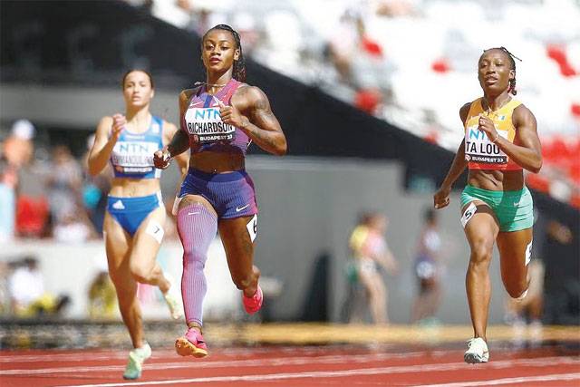 Richardson and Jackson on course for 200m showdown