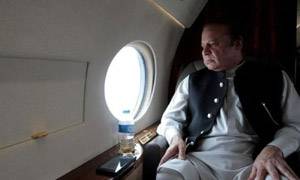 Chartered plane will take Nawaz to Pakistan from Dubai on 21st