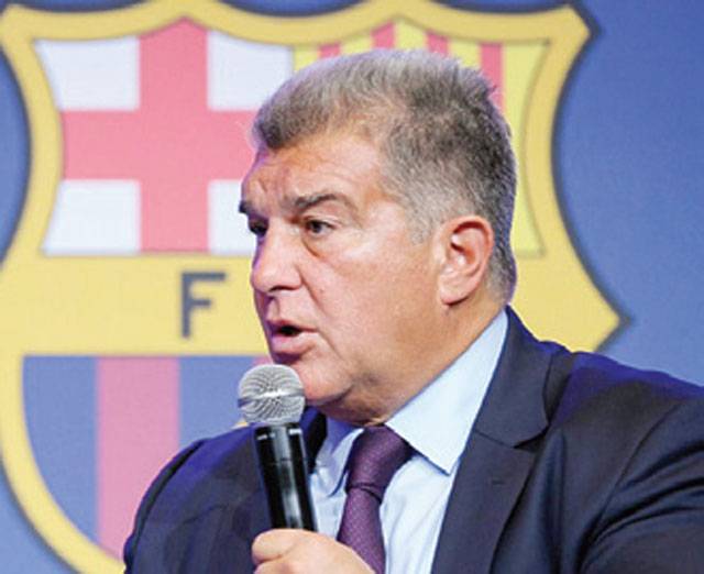 Barcelona president Joan Laporta charged over referee scandal