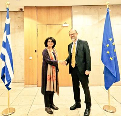 Pakistan, Greek envoys in EU, resolve to deepen bilateral ties