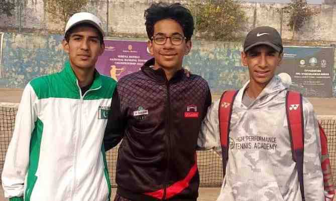 Hamza, Mikaeel and Abubakar earn spots in Pakistan U-16 Boys Davis Cup Juniors team