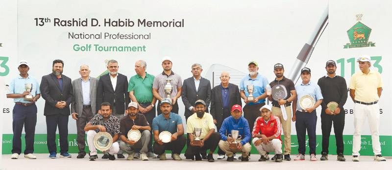 Ahmed Baig lifts Rashid D Habib Memorial Golf title