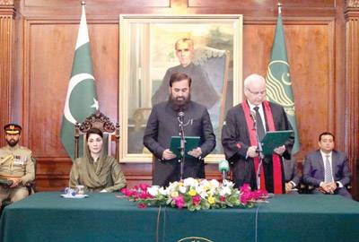 Justice Malik Shahzad takes oath as new LHC CJ