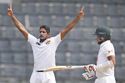 Rajitha’s five-fer guides Sri Lanka to thumping win over Bangladesh