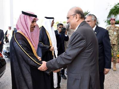 Prince Faisal bin Farhan Al Saud separately calls on President, PM, COAS