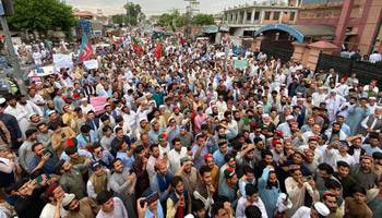 PTI holds protest demos amid police crackdown, arrests