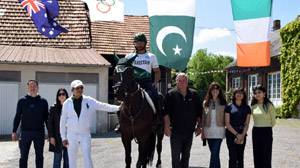 Ambassador Asim visits Pakistan’s Eventing Paris Olympics 2024