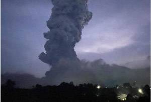 Alert level raised for Philippine volcano after ‘explosive eruption’