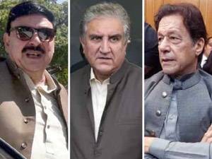 Imran, Mehmood, Sh Rashid acquitted in Azadi March case