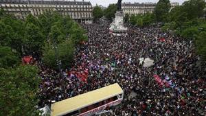 Quarter million protest in France against far right: police