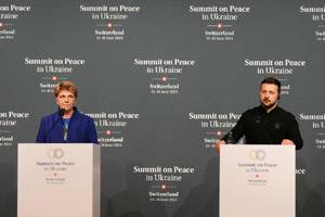 Ukraine seeks path to just peace at Swiss summit