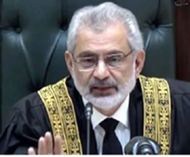 CJP Isa terms ordinance an ‘insult’ to parliament