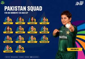 PCB announces squad for ACC Women’s T20 Asia Cup